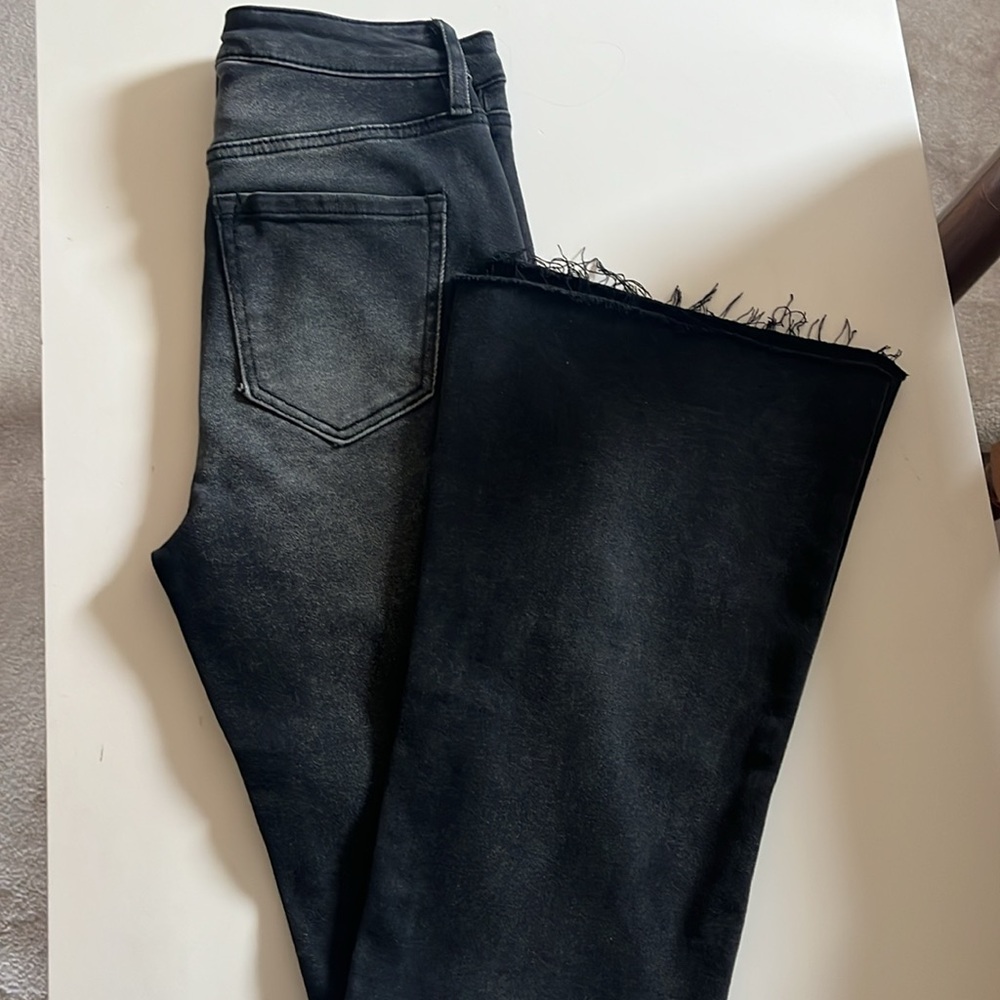 Garage Clothing Black Flare Jeans